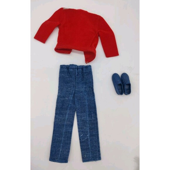 Vintage 1984 Ken Twice As Nice Reversible Fashions Michael Jackson #9116 Mattel - Picture 6 of 16